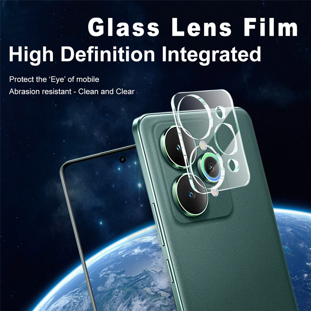Tempered Glass Camera Lens Film+Acrylic Lens Cap IMAK For Realme 15 Pro 5G