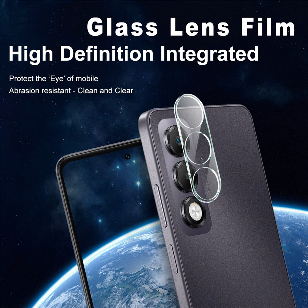Tempered Glass Camera Lens Film+Acrylic Lens Cap IMAK For Oppo A5i Pro 4G