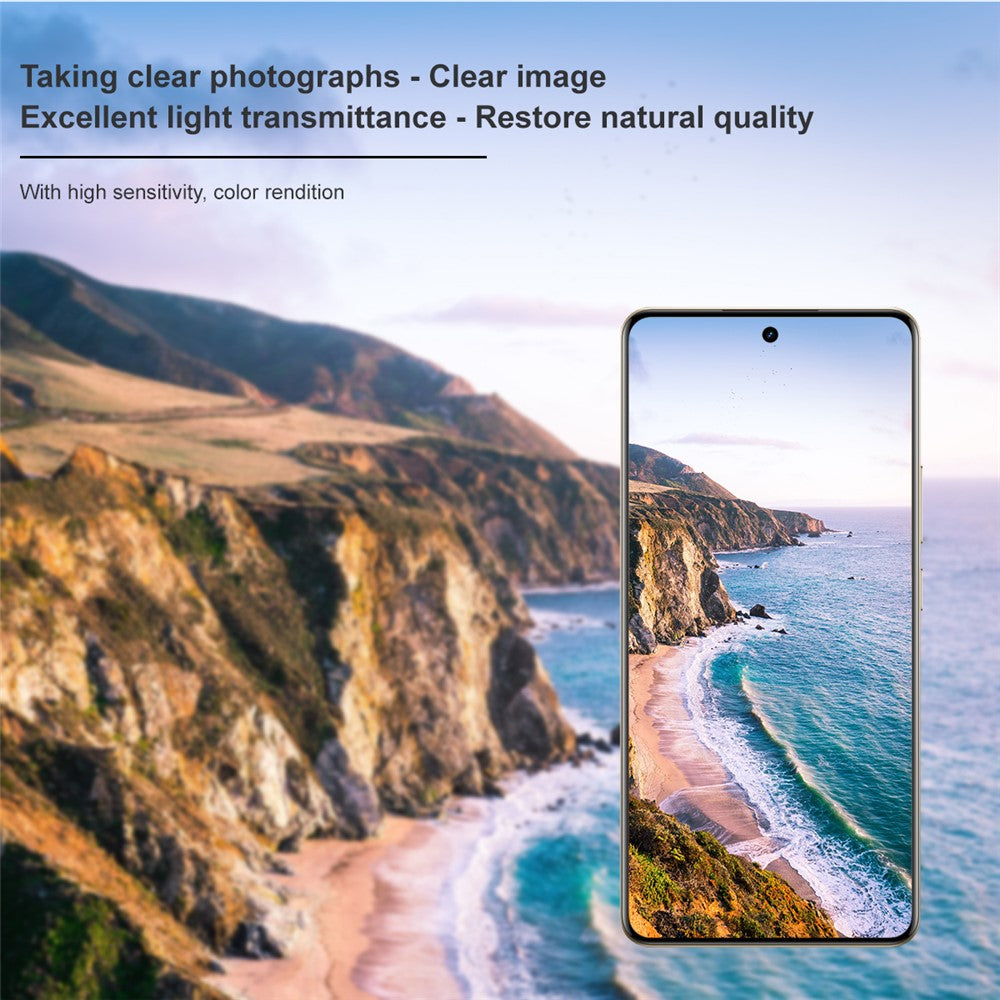 Tempered Glass Camera Lens Film+Acrylic Lens Cap IMAK For Realme P4 Pro 5G