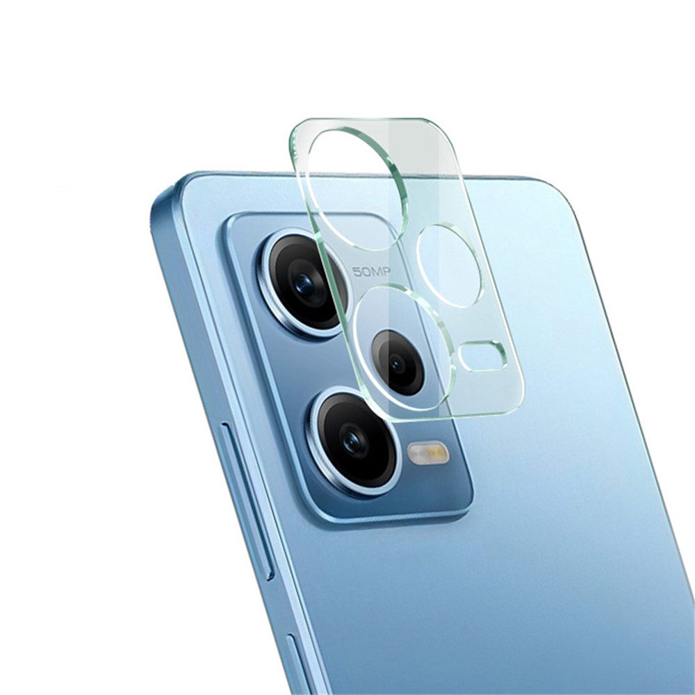 Tempered Glass Camera Lens Film+Acrylic Lens Cap IMAK For Xiaomi Redmi Note 12 Pro 5G