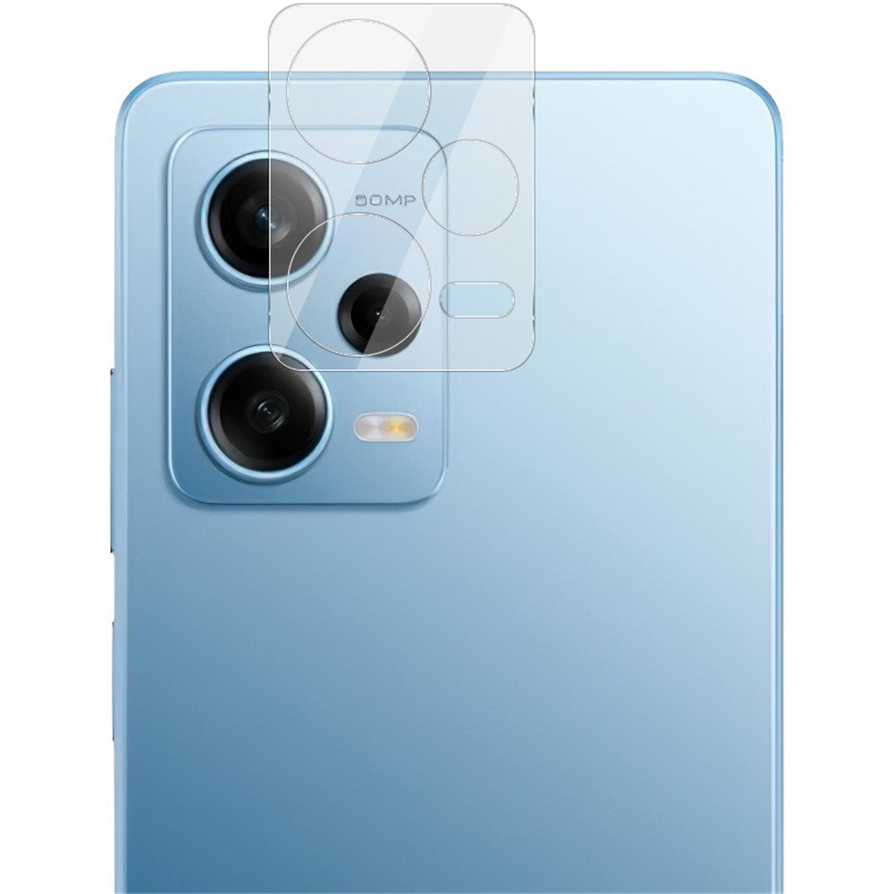 Tempered Glass Camera Lens Film+Acrylic Lens Cap IMAK For Xiaomi Redmi Note 12 Pro 5G