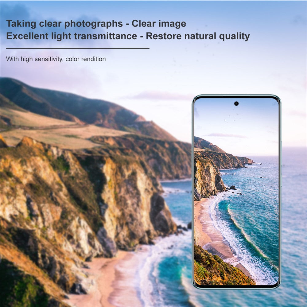 Tempered Glass Camera Lens Film+Acrylic Lens Cap IMAK For Xiaomi Poco M8 5G / Redmi Note 15 5G (Global) / Poco M8 5G