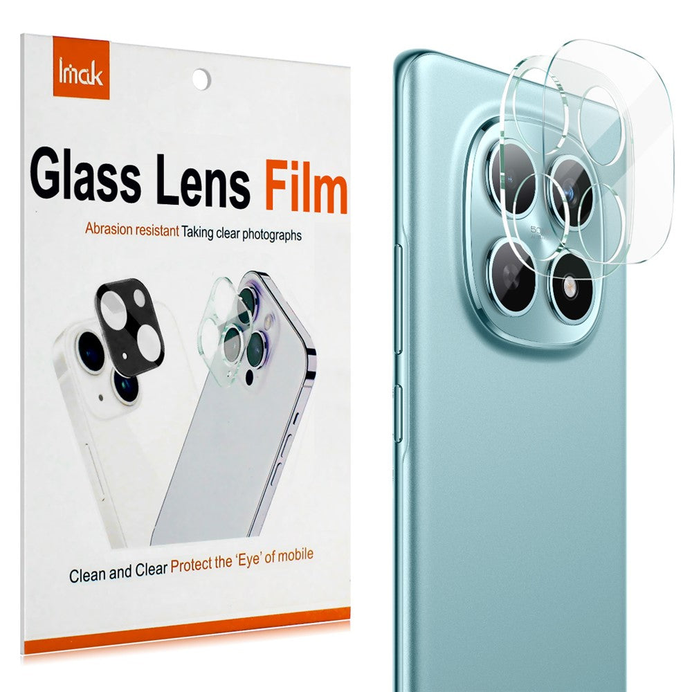 Tempered Glass Camera Lens Film+Acrylic Lens Cap IMAK For Xiaomi Poco M8 5G / Redmi Note 15 5G (Global) / Poco M8 5G