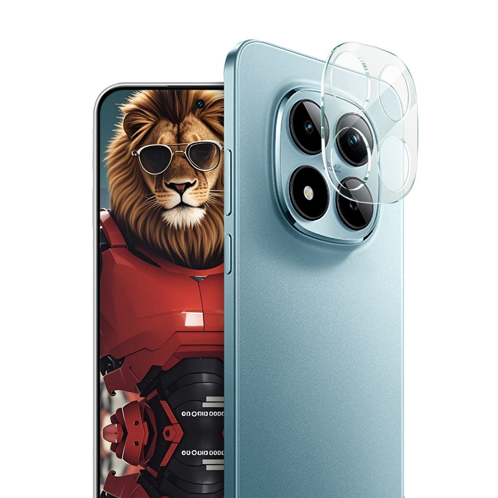 Tempered Glass Camera Lens Film+Acrylic Lens Cap IMAK For Xiaomi Redmi Poco M8 Pro 5G / Note 15 Pro 5G (Global) / Note 15 Pro+ 5G (Global)