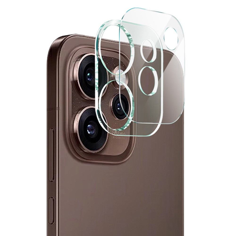 Tempered Glass Camera Lens Film+Acrylic Lens Cap IMAK For Oppo Reno15 Pro 5G (Global) / Reno15 5G (China)