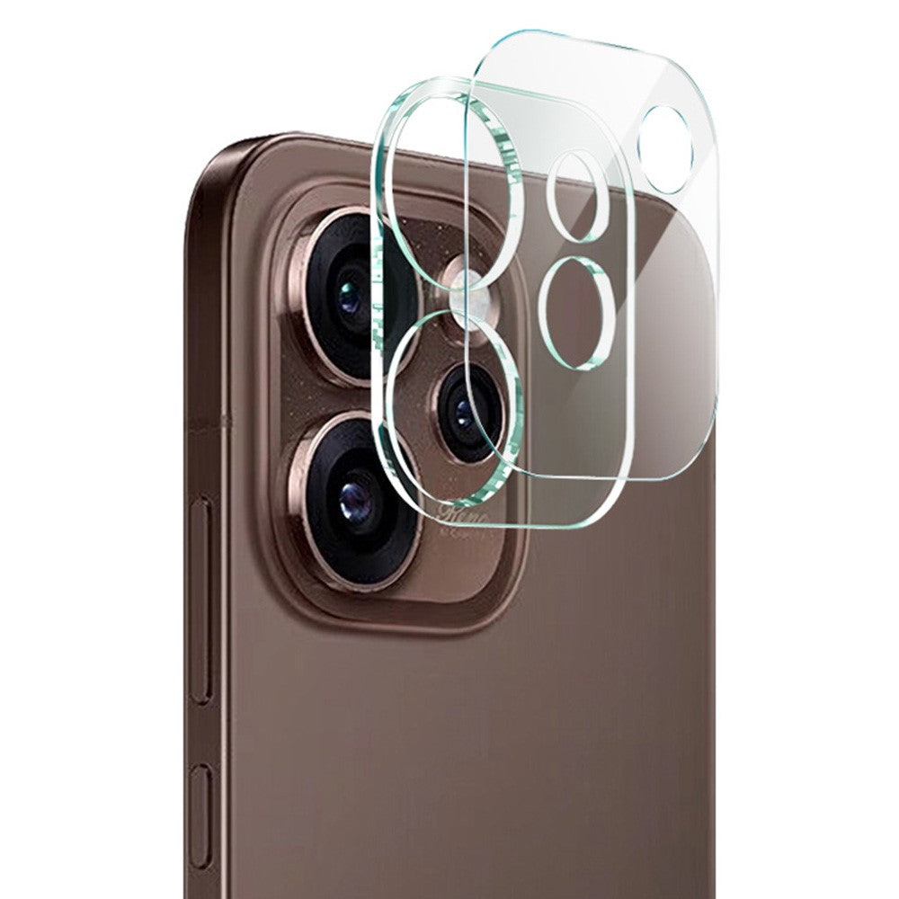 Tempered Glass Camera Lens Film+Acrylic Lens Cap IMAK For Oppo Reno15 Pro Max 5G (Global) / Reno15 Pro 5G (China)