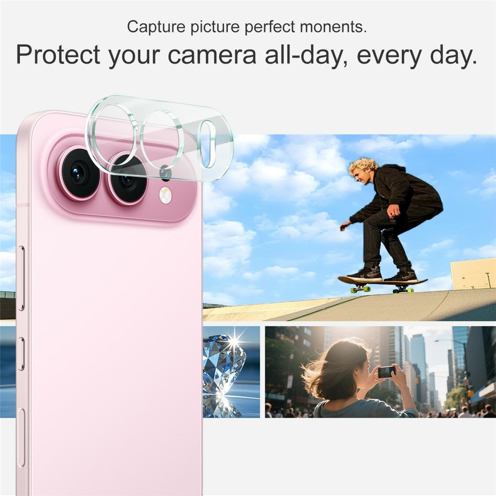 Tempered Glass Camera Lens Film+Acrylic Lens Cap IMAK For Honor 500 5G