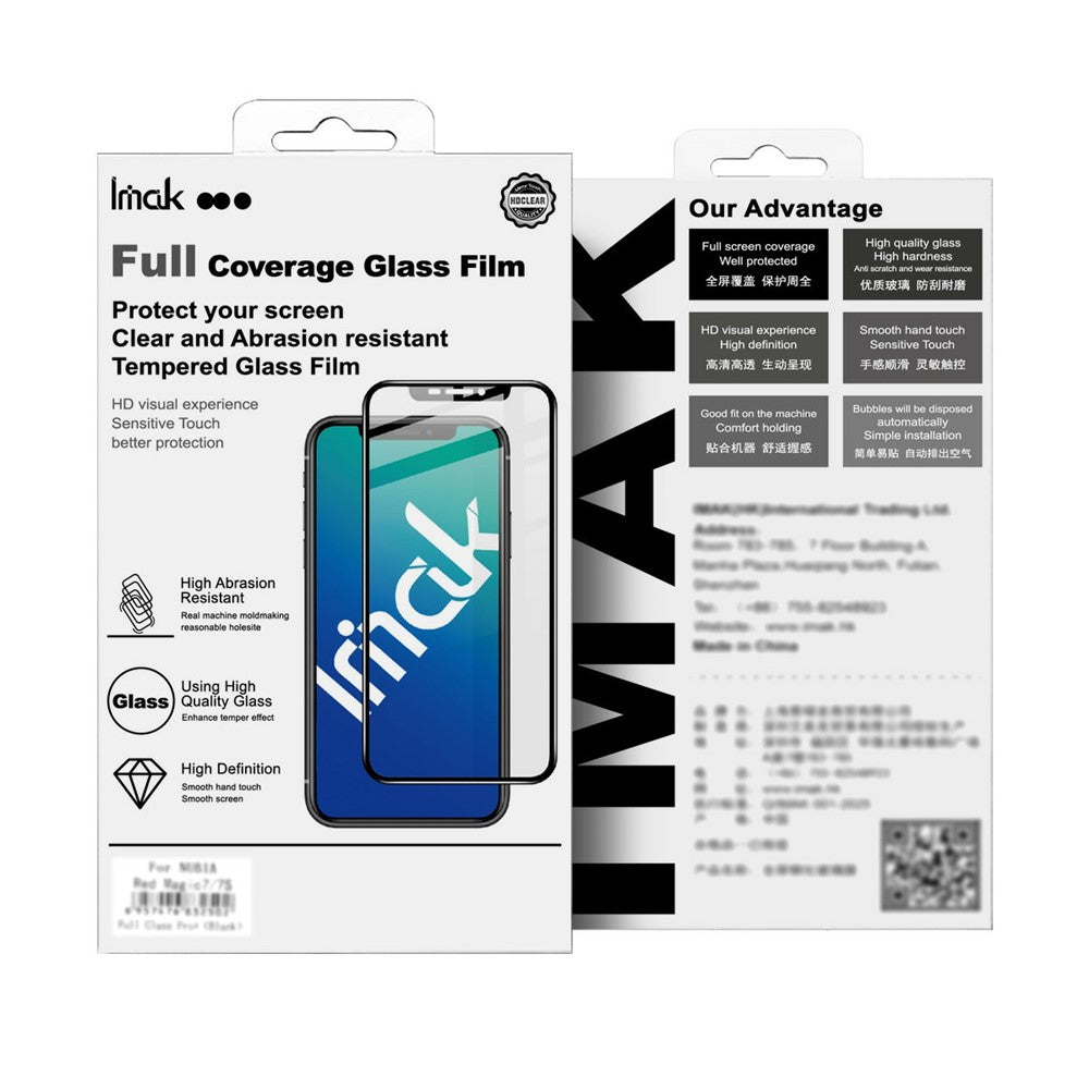 Tempered Glass Screen Protector IMAK Pro+ Series For Samsung Galaxy A27