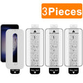 (3-Pack) Full Coverage Shockproof Tempered Glass Screen Protector with Installation Tool IMAK For Samsung Galaxy S25 / S24
