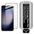 Full Coverage Shockproof Tempered Glass Screen Protector with Installation Tool IMAK for Samsung Galaxy S25 Edge / S25+ / S24+