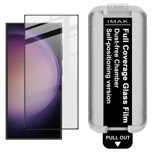 (3-Pack) Full Coverage Shockproof Tempered Glass Screen Protector with Installation Tool IMAKFor Samsung Galaxy S24 Ultra