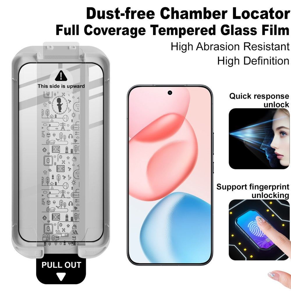 Full Glue HD Tempered Glass Screen Protector with Installation Tool IMAK For Honor 400 5G (Global) / 400 Pro 5G (Global)