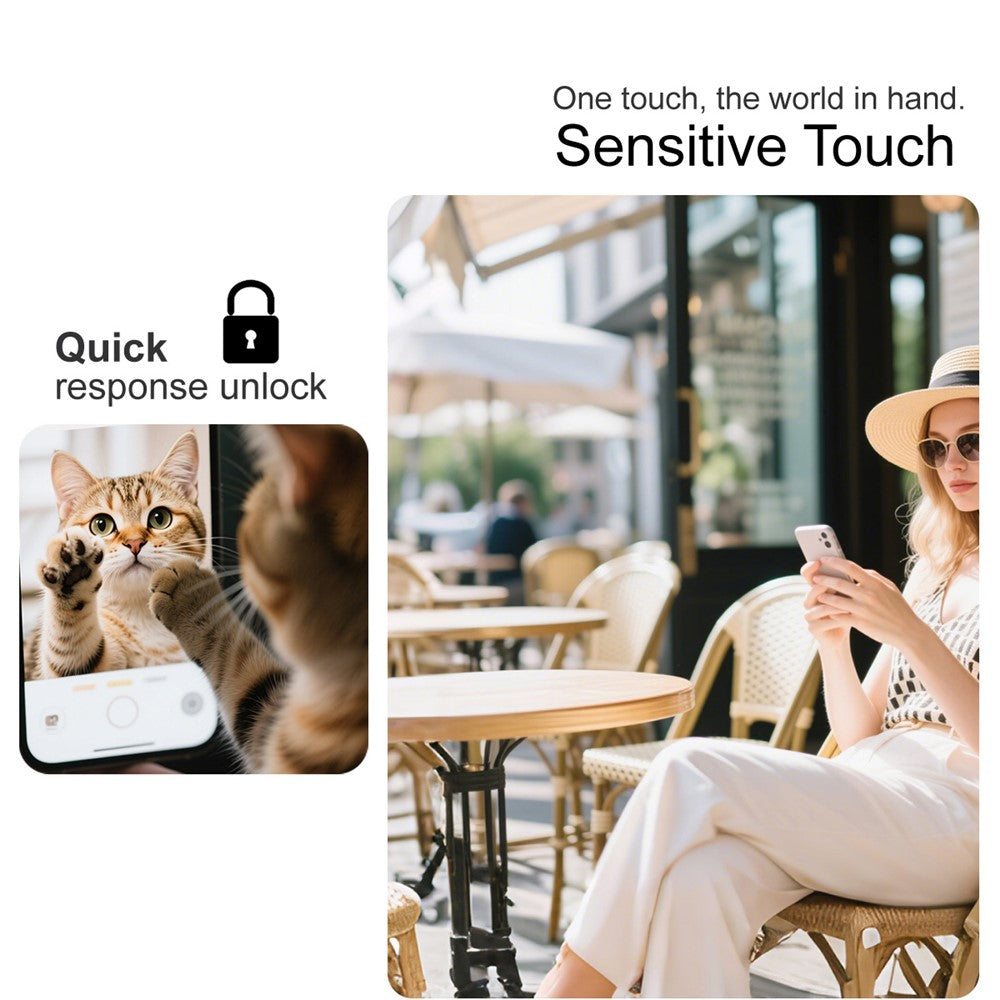 (3-Pack) Full Coverage Shockproof Tempered Glass Screen Protector with Installation Tool IMAK For Honor 400 5G (Global) / 400 Pro 5G (Global)