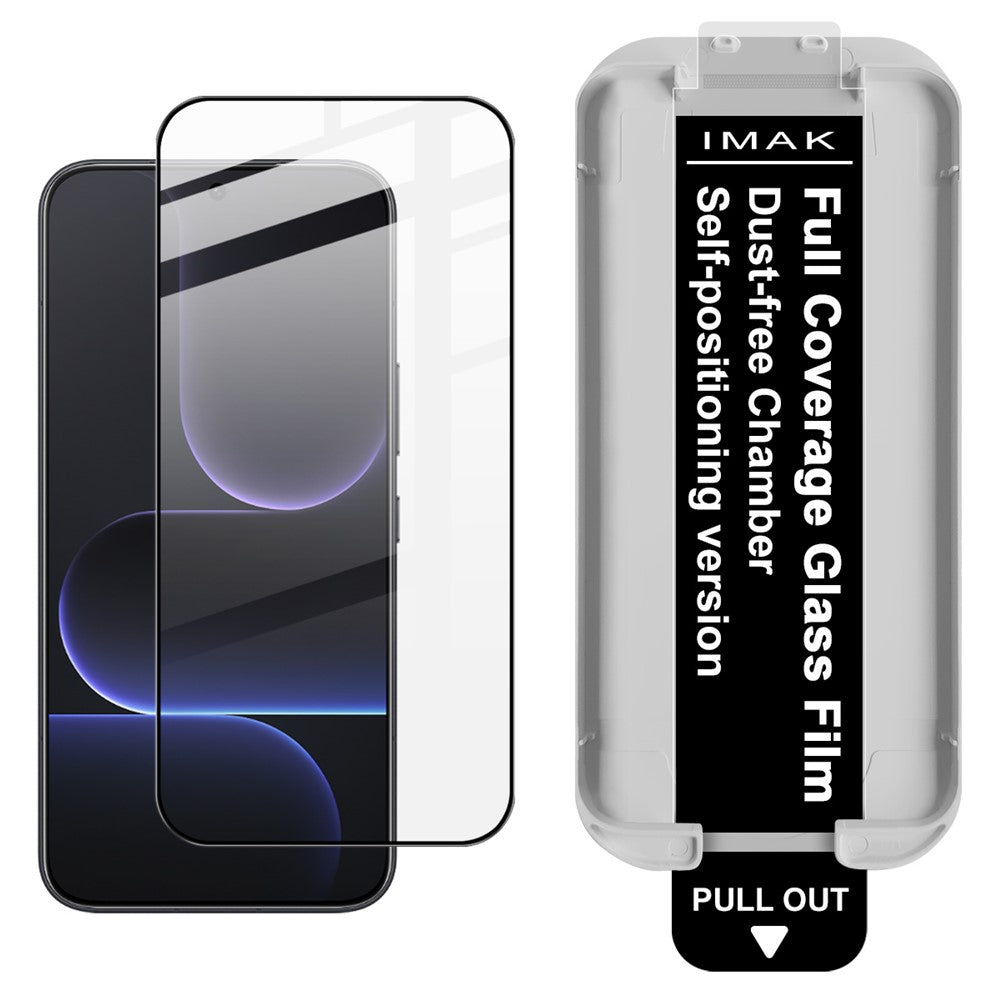 (3-Pack) Full Coverage Shockproof Tempered Glass Screen Protector with Installation Tool IMAK For Honor 500 5G / 500 Pro 5G
