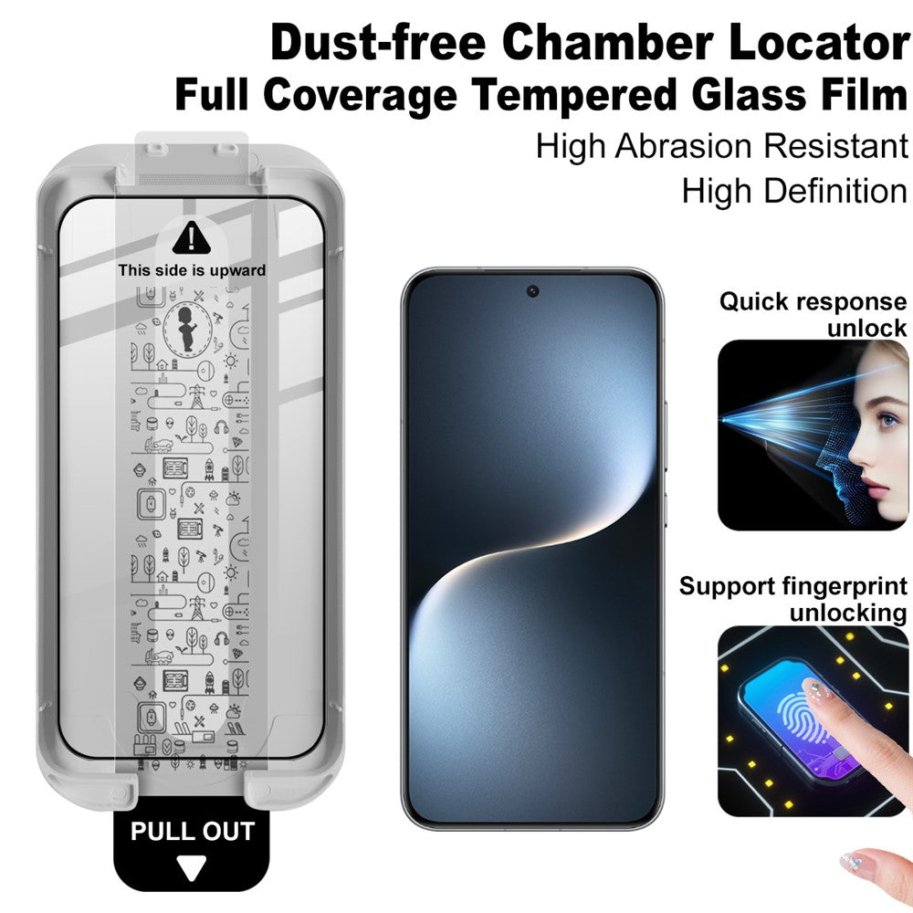 Full Glue HD Tempered Glass Screen Protector with Installation Tool IMAK For Honor Magic7 5G