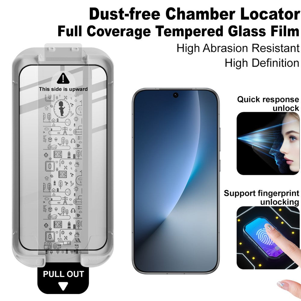 Full Glue HD Tempered Glass Screen Protector with Installation Tool IMAK For Honor Magic8 5G