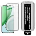 Full Glue HD Tempered Glass Screen Protector with Installation Tool IMAK Tempered Glass Full Screen Protector for Honor Magic8 Lite 5G / X9d 5G / X70 5G