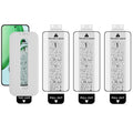 (3-Pack) Full Coverage Shockproof Tempered Glass Screen Protector with Installation Tool IMAK for Honor Magic8 Lite 5G / X9d 5G / X70 5G