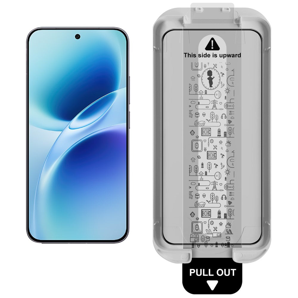 Full Glue HD Tempered Glass Screen Protector with Installation Tool IMAK For vivo S50 Pro mini 5G / X300 FE 5G