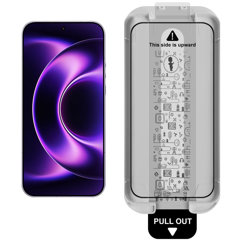 Full Coverage Shockproof Tempered Glass Screen Protector with Installation Tool IMAK For Xiaomi 17 Ultra 5G / 17 Ultra by Leica