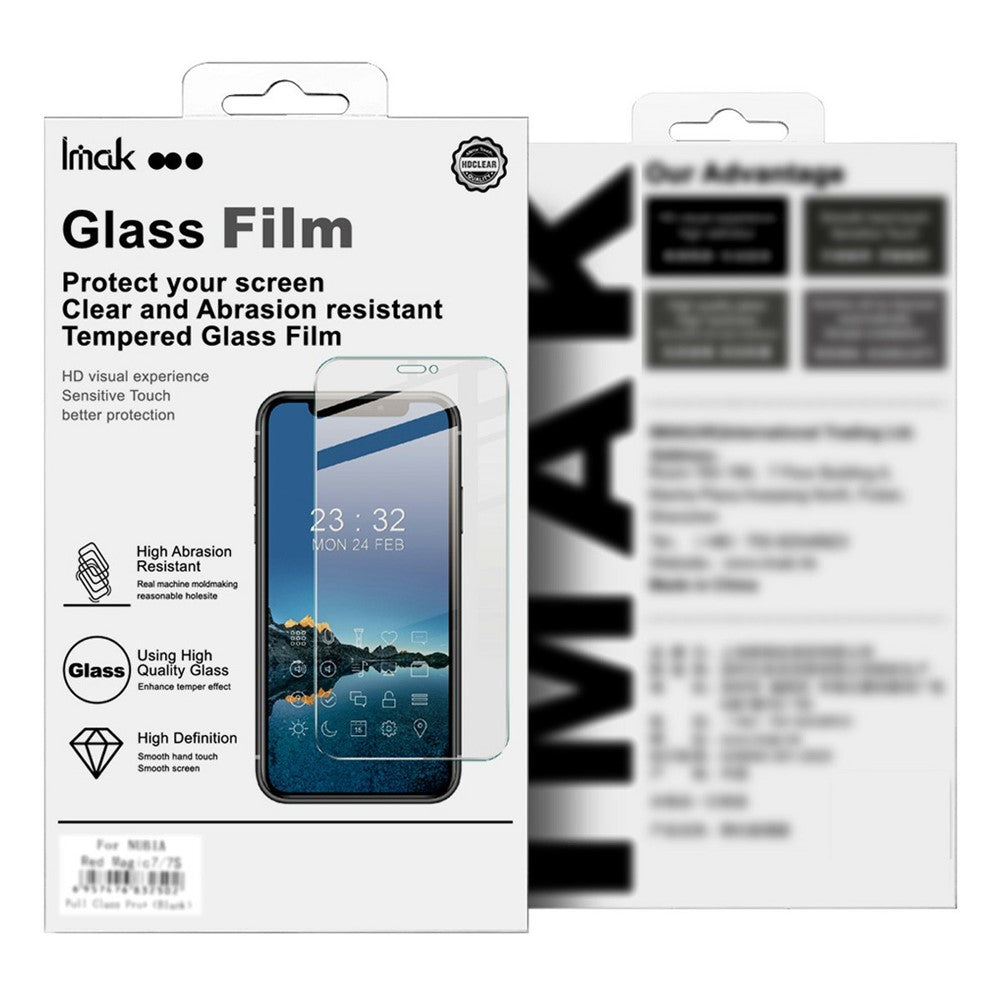 Tempered Glass Screen Protector IMAK H Series For Vivo iQOO Z11 Turbo 5G
