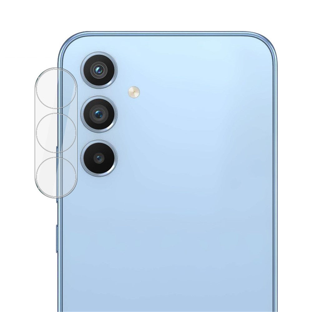 Tempered Glass Camera Lens Film+Acrylic Lens Cap IMAK for Samsung Galaxy A54 5G