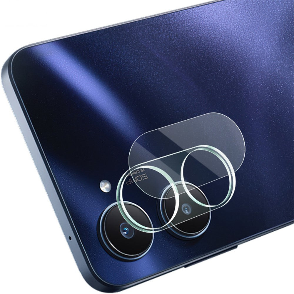 Tempered Glass HD Camera Lens Film + Acrylic Lens Cap IMAK for Realme 10 4G