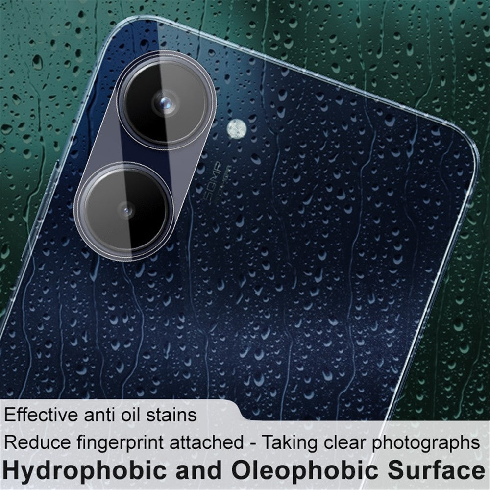 Tempered Glass HD Camera Lens Film + Acrylic Lens Cap IMAK for Realme 10 4G