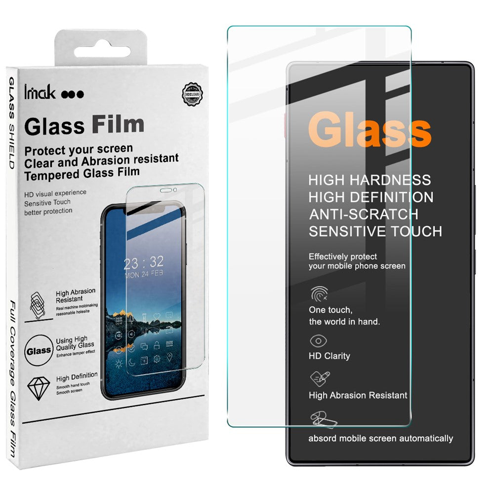Tempered Glass Screen Protector IMAK H Series For ZTE nubia RedMagic 11 Air 5G