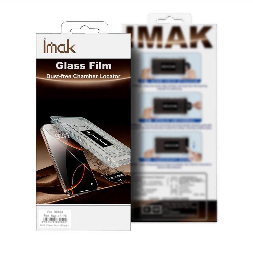 IMAK H Series Tempered Glass Screen Protector with Installation Frame For ZTE nubia RedMagic 11 Air 5G