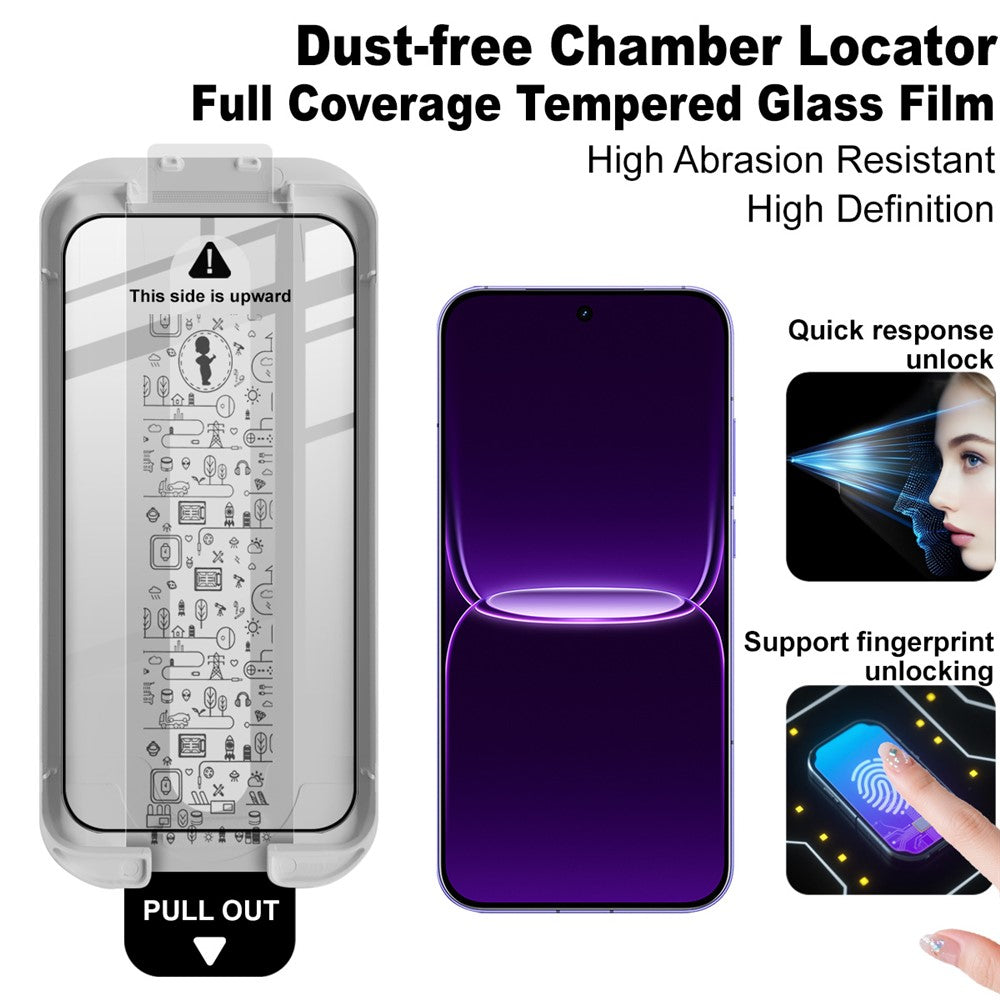 Full Glue HD Tempered Glass Screen Protector with Installation Tool IMAK For Realme Neo8 5G