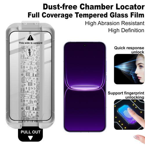 (3-Pack) Full Coverage Shockproof Tempered Glass Screen Protector with Installation Tool IMAK For Realme Neo8 5G