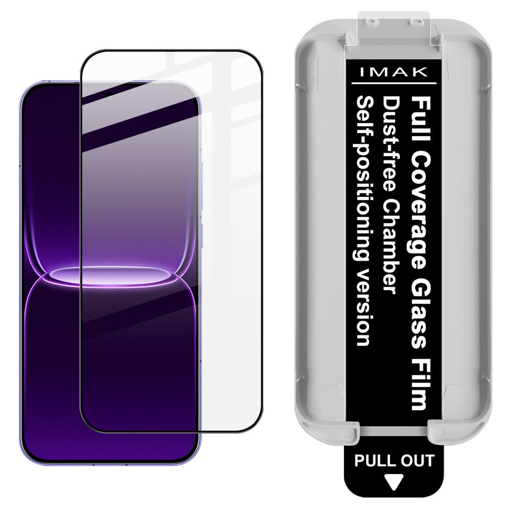 (3-Pack) Full Coverage Shockproof Tempered Glass Screen Protector with Installation Tool IMAK For Realme Neo8 5G