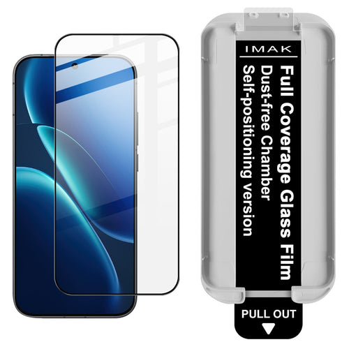 (3-Pack) Full Coverage Shockproof Tempered Glass Screen Protector with Installation Tool IMAK For vivo iQOO Z11 Turbo 5G