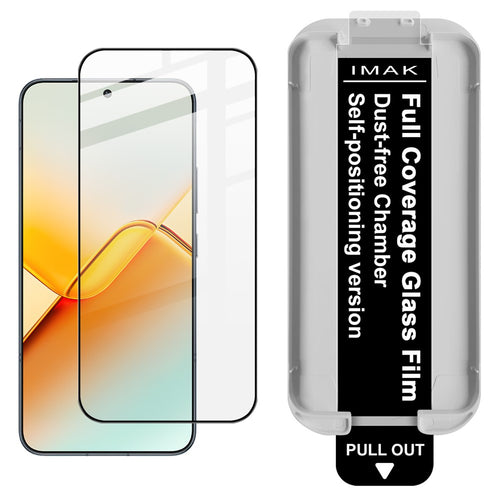 (3-Pack) Full Coverage Shockproof Tempered Glass Screen Protector with Installation Tool IMAK For Honor Power2 5G