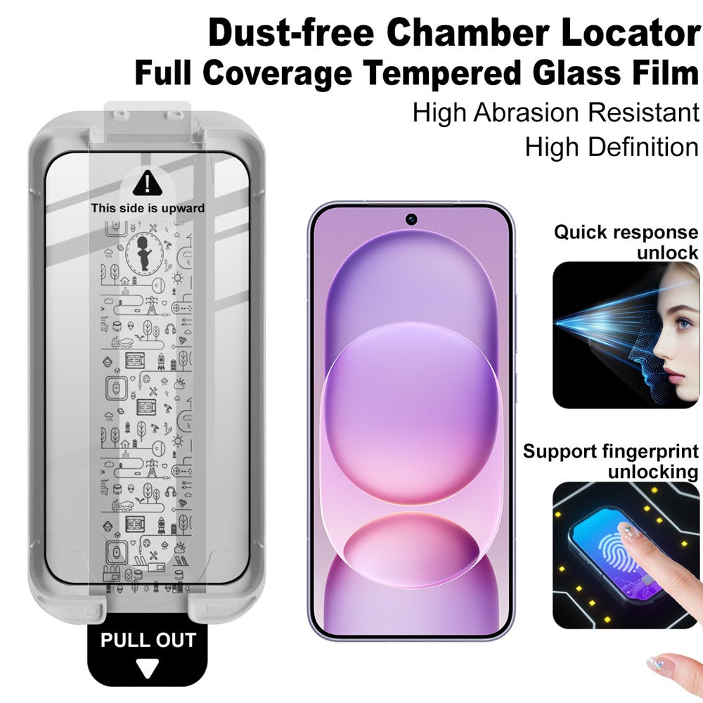 Full Glue HD Tempered Glass Screen Protector with Installation Tool IMAK For Honor Magic8 Pro Air 5G