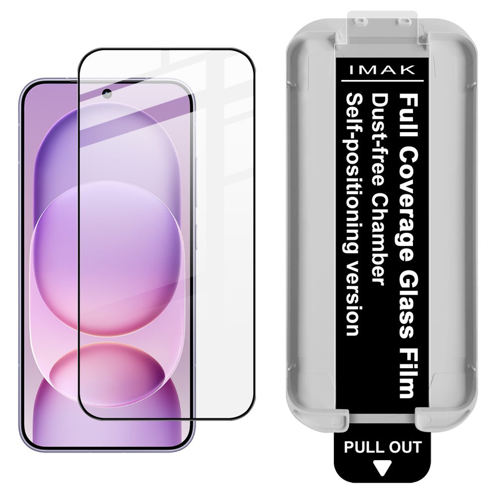 (3-Pack) Full Coverage Shockproof Tempered Glass Screen Protector with Installation Tool IMAK For Honor Magic8 Pro Air 5G