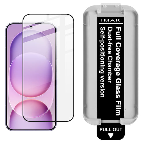 (3-Pack) Full Coverage Shockproof Tempered Glass Screen Protector with Installation Tool IMAK For Honor Magic8 Pro Air 5G
