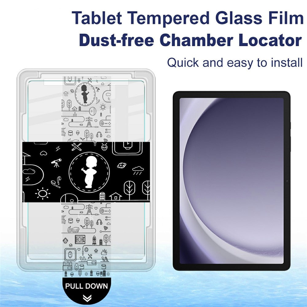 HD Tempered Glass Screen Protector IMAK With Instllation Tool For Samsung Galaxy Tab A9+