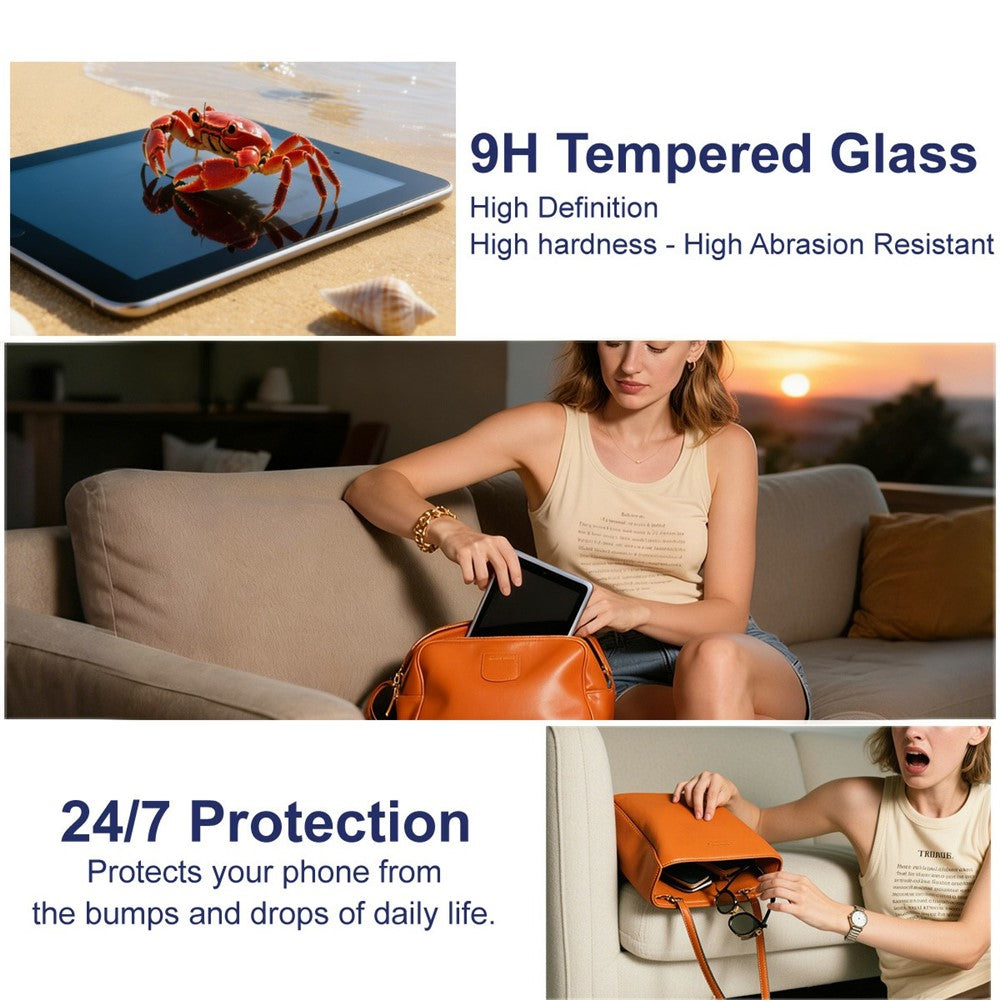 HD Tempered Glass Screen Protector IMAK With Instllation Tool For Samsung Galaxy Tab A9+