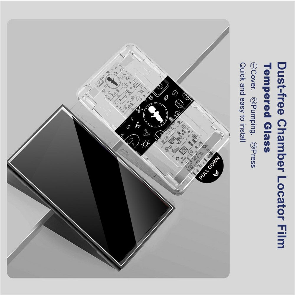 HD Tempered Glass Screen Protector IMAK With Instllation Tool For Samsung Galaxy Tab A9+