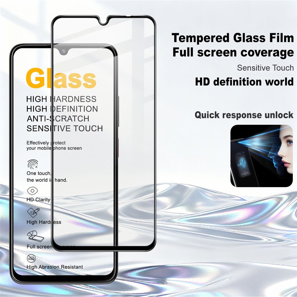 Tempered Glass Screen Protector IMAK Pro+ Series For ZTE nubia V80 Max 4G