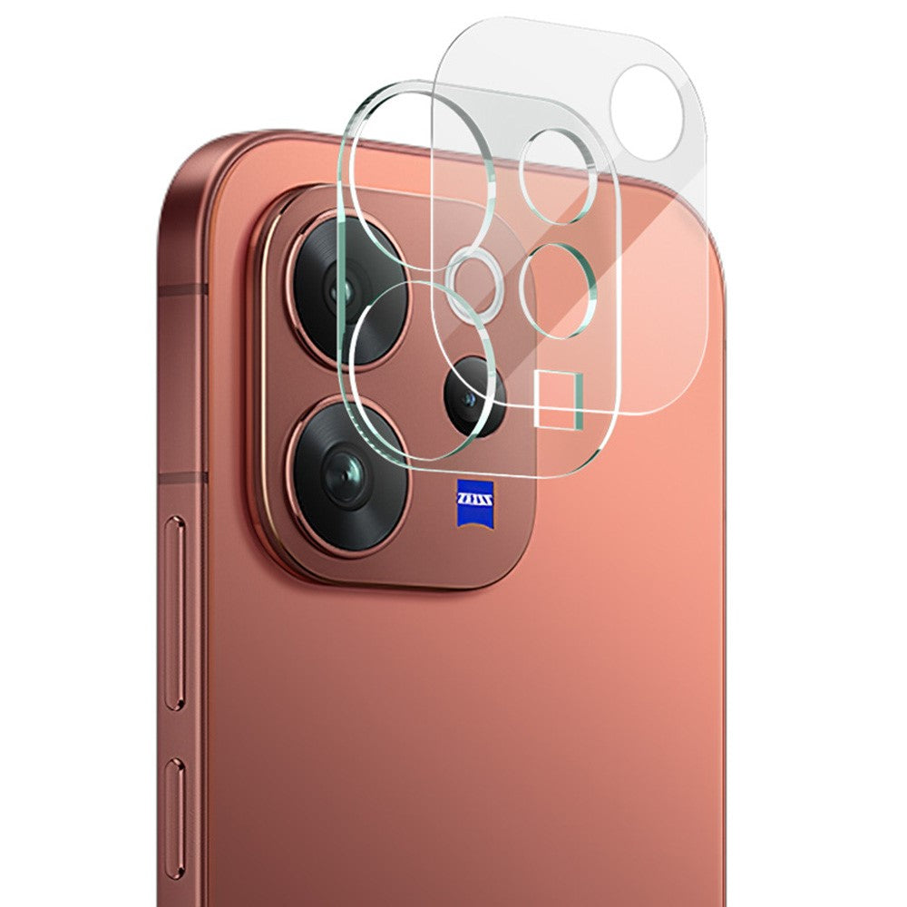 Tempered Glass Camera Lens Protector + Acrylic Lens Cap IMAK For vivo V70 5G / V70 Elite 5G
