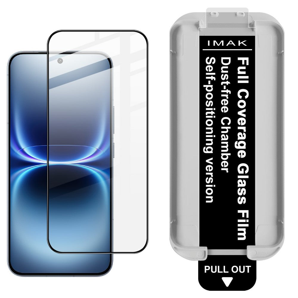 Full Coverage Shockproof Tempered Glass Screen Protector with Installation Tool IMAK For vivo iQOO 15 Ultra 5G