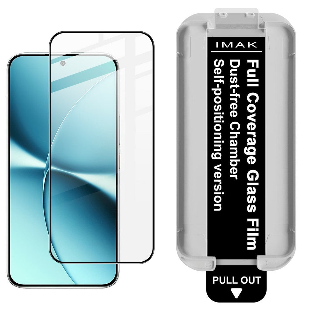 Full Coverage Shockproof Tempered Glass Screen Protector with Installation Tool IMAK For Xiaomi Redmi Turbo 5 5G / Poco X8 Pro 5G