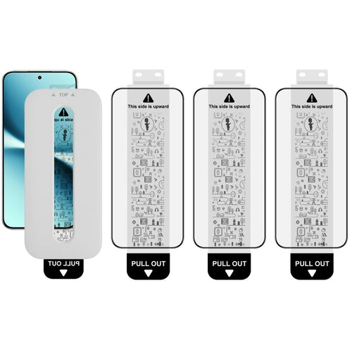 (3-Pack) Full Coverage Shockproof Tempered Glass Screen Protector with Installation Tool IMAK For Xiaomi Redmi Turbo 5 5G / Poco X8 Pro 5G