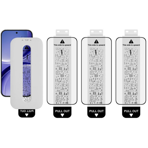 (3-Pack) Full Coverage Shockproof Tempered Glass Screen Protector with Installation Tool IMAK For Xiaomi Redmi Turbo 5 Max 5G / Poco X8 Pro Max 5G