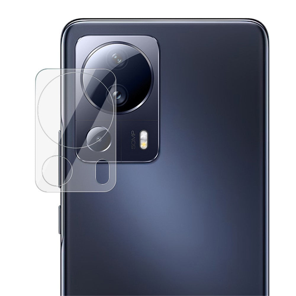 Tempered Glass Camera Lens Film+Acrylic Lens Cap IMAK For Xiaomi 13 Lite / Civi 2 5G