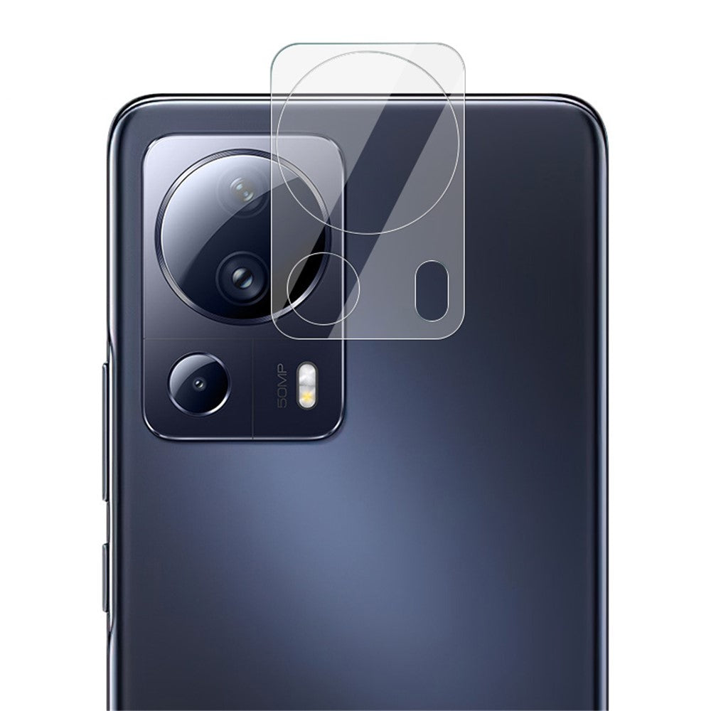 Tempered Glass Camera Lens Film+Acrylic Lens Cap IMAK For Xiaomi 13 Lite / Civi 2 5G