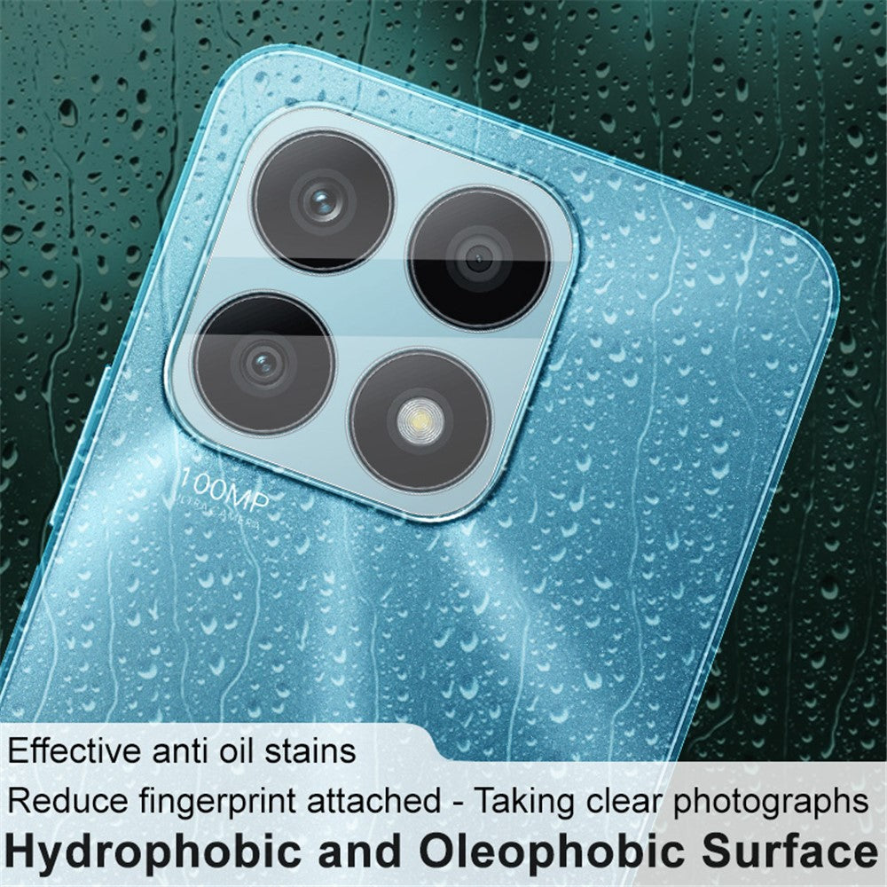 Tempered Glass HD Camera Lens Film + Acrylic Lens Cap IMAK For Honor X8a 4G
